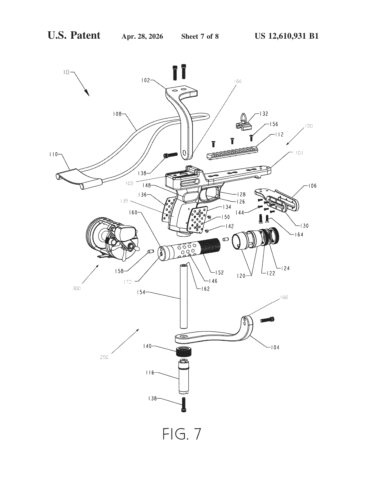 Fig. 7 — Exploded view of the components