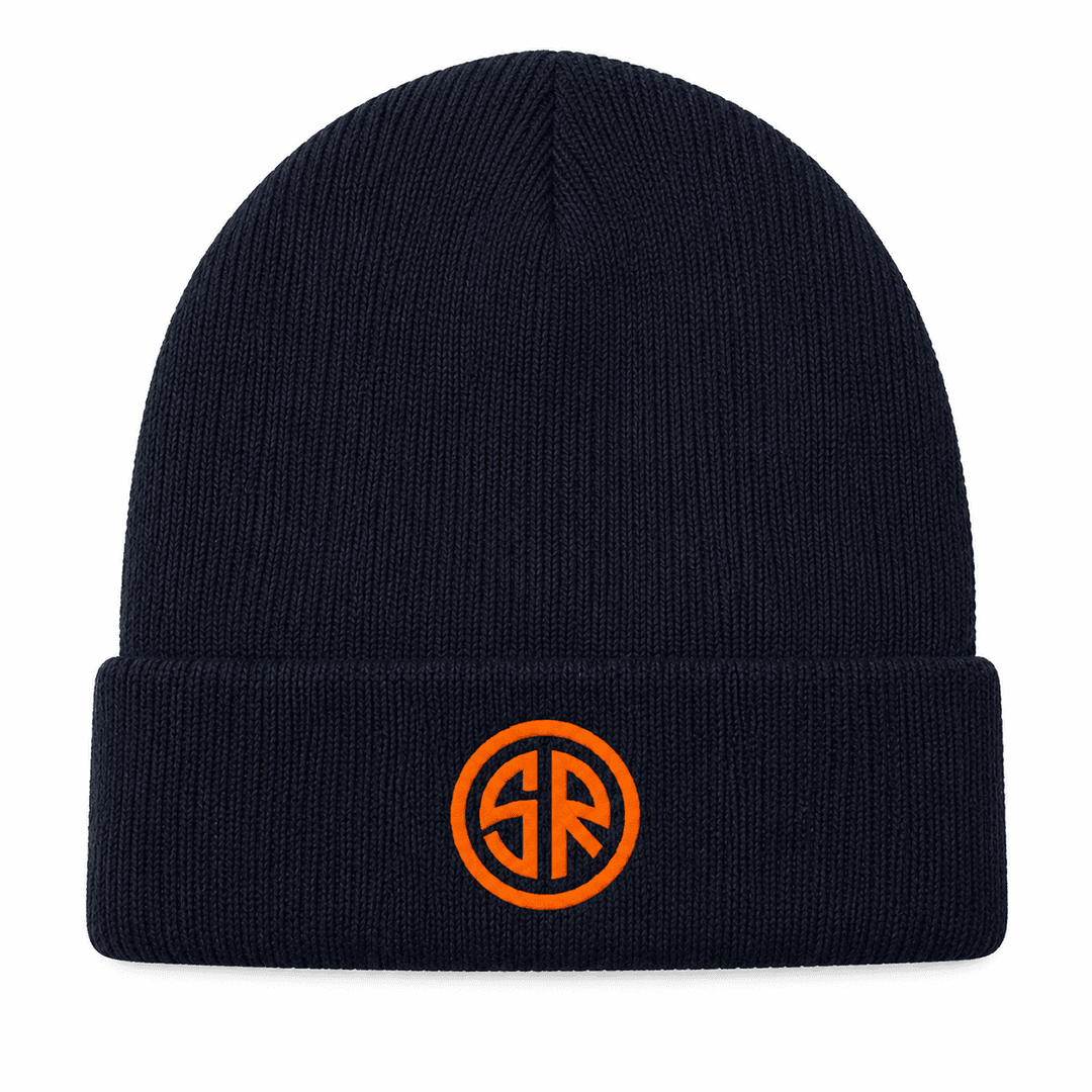 SR Roundel Beanie — Navy